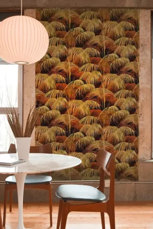 Seulement Aujourd'hui Papier peint jungle tropicale brown