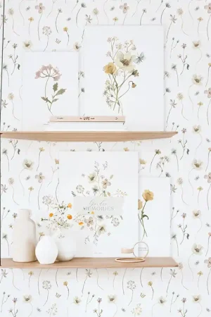 Papier peint fleurs - Mayflowers Promotion