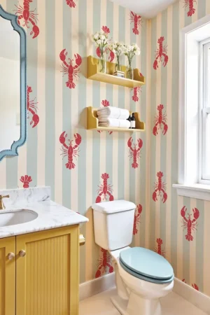 Top Vente N°726 - Papier Peint - Homard Parade ?