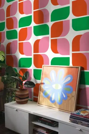 Vente Directe Nº34 Papier Peint - Vintage coloré