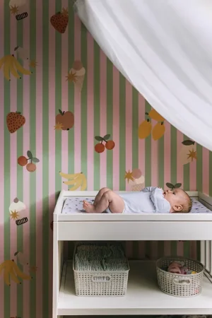 Expédition Rapide N°771 - Papier Peint - Fruits en Fête