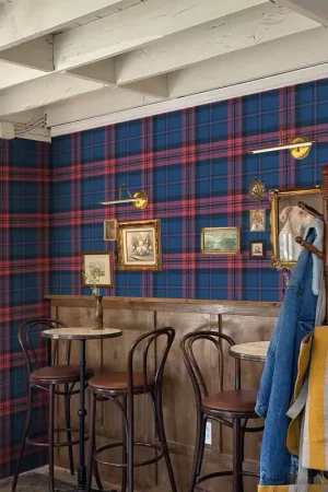 Commande En Gros N° 655 - Papier Peint - Tartan Héritage