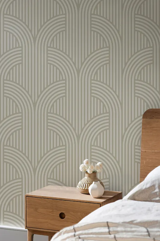 Super Prix Nº315 Papier Peint - Lignes Art déco