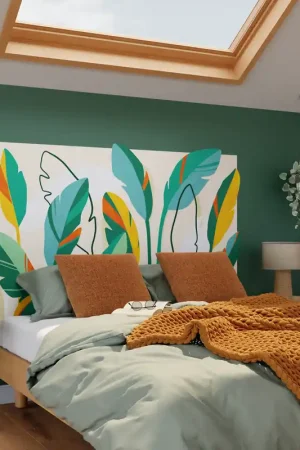 4MURSPapier peint intissé tête de litPalmira170 x 100 cm Soldes