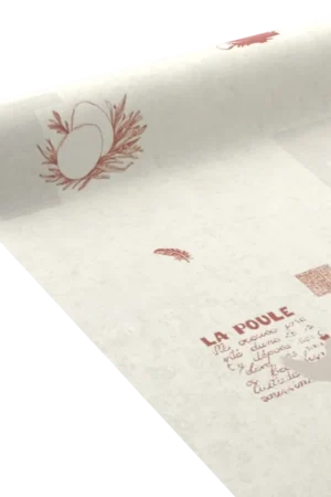 Papier peint intisséCocotte1000 x 53 cm Achat Immédiat