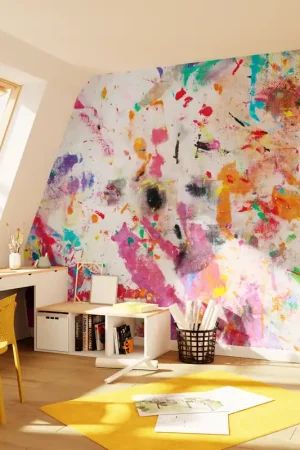 Prix Réduit Papier peint panoramique XLPaintsplash371 x 280 cm
