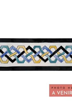 Super Prix Carrelage Frise Sevilla 10x30 cm - Multicolore Brillant