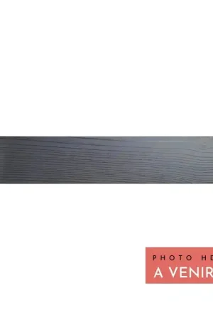 Carrelage Sol & Mur Uonuon Black Negative 20x120 cm - Gris Satiné Offre Spéciale
