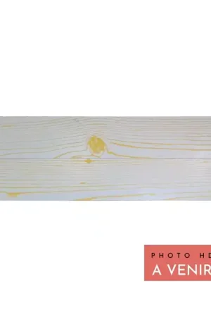 Prix Réduit Carrelage Sol & Mur Uonuon White Negative Matt 20x120 cm - Jaune Mat
