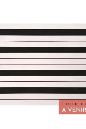 Super Prix Carrelage Sol & Mur Décor Argus Preto 4 32X59 cm - Blanc Mat