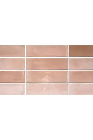 Faïence murale Zelli Rosa 20X50 cm - Rose Brillant Affaire À Saisir