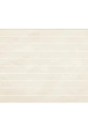 Faïence murale SASSO RIGATO BIANCO 25X40 cm - C - Beige Satiné Nouvel Arrivage