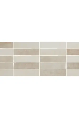 Meilleur Choix Faïence murale MODERNE MOS. CREMA TAUPE 20X60 cm